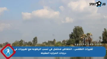 تغيرات الطقس.. انخفاض محتمل في نسب الرطوبة مع تغييرات في درجات الحرارة المقبلة